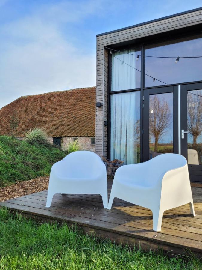 NEW! Tiny House Lantliv Oostkapelle, bij de boer Villa Eksteriør bilde