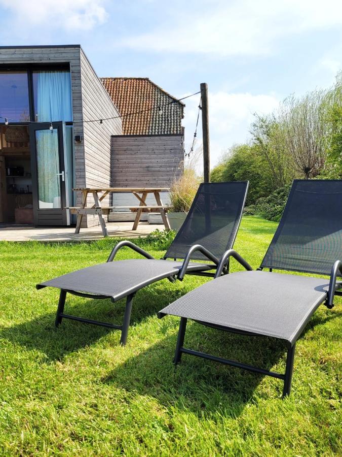NEW! Tiny House Lantliv Oostkapelle, bij de boer Villa Eksteriør bilde