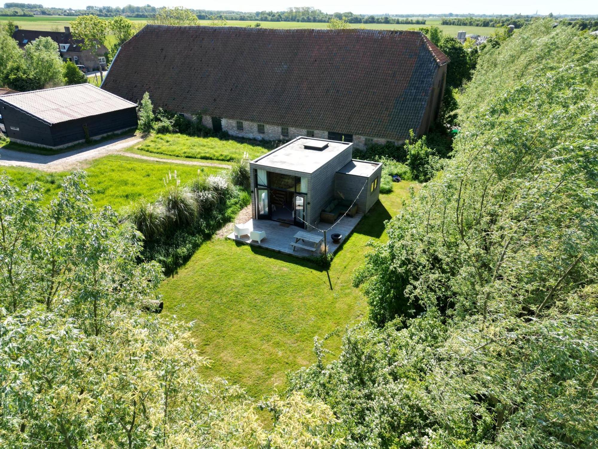 NEW! Tiny House Lantliv Oostkapelle, bij de boer Villa Eksteriør bilde